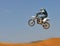 Dirt Bike Jumping - Panning
