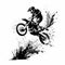 Dirt Bike Super Jump. Generative AI