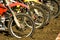Dirt bike wheels - motocross competition