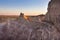 Dirt Cliffs at Badlands National Park in South Dakota