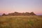 Dirt Mountains at Badlands National Park in South Dakota