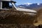 Dirt, mountains and jeep