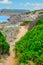 Dirt path by the coast in Tharros