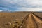 Dirt road from Hvitarvatn area, Iceland landscape