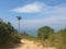 Dirt road on Koh Phangan, Gulf of Thailand