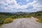 Dirt road in the mountains, Crete, Greece