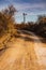 Dirt Road and Western Windmill