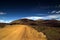 Dirt Rural Country Mountain Road in Colorado