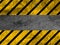 Dirty metal texture - Warning