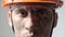 Dirty Mine Worker. Beautiful Caucasian Man in a Hard Hat. Filthy Job and Physical labor. Coal mining. People Working Equipment