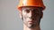 Dirty Mine Worker. Beautiful Caucasian Man in a Hard Hat. Filthy Job and Physical labor. Coal mining. People Working Equipment