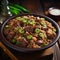 Dirty Rice: Savory Rice with Chicken Liver, Gizzards, and Seasoned Vegetables