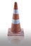 Dirty traffic cone