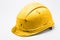 Dirty yellow hard hat