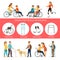 Disabilities Infographic Concept