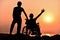 Disabilities, watching the sun rise