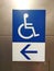 Disability access signage