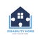 Disability home care logo designs