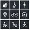 Disability Icons Set