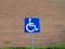 Disability parking sign