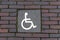 Disability street sign
