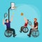 Disable Handicap Sport Paralympic Games