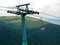 Disabled elevator in the mountains of Ukraine