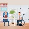 Disabled Person Employment Flat Vector Concept