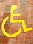 Disabled sign