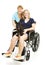 Disabled Teen with Mom