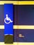 Disabled toilet signage