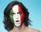 Disappointed italian supporter for FIFA 2014 looking