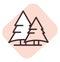 Disaster forest, icon