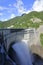 Discharge from Kurobe dam