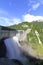 Discharge from Kurobe dam