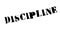 Discipline rubber stamp