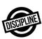 Discipline rubber stamp