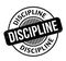 Discipline rubber stamp