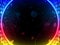 Disco Abstract Circle Box Background