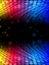 Disco Abstract Colorful Waves Background