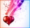 DISCO Background For Valentine\'s day Flyer