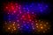 Disco colorful lighting background.