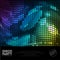 Disco Digital background. Abstract multicolor music disco party events background.