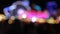 Disco lights synthwave funfair fairground night colors of the amusement park