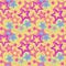 Disco stars happy repeating pattern