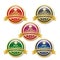 Discount Offer 5 Golden Buttons