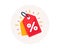 Discount offer tag icon. Shopping coupon symbol. Sale label tag. Vector