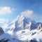 Discover Majestic Snowy Mountain Peaks: A Realistic Nature Escape