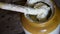 Discover Uttarakhand\\\'s Bilona method: curd churned through bilona to extract butter