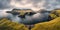 Discovering the Boundless Beauty of Faroe Islands\\\' Bay through a Panoramic View. Generative AI